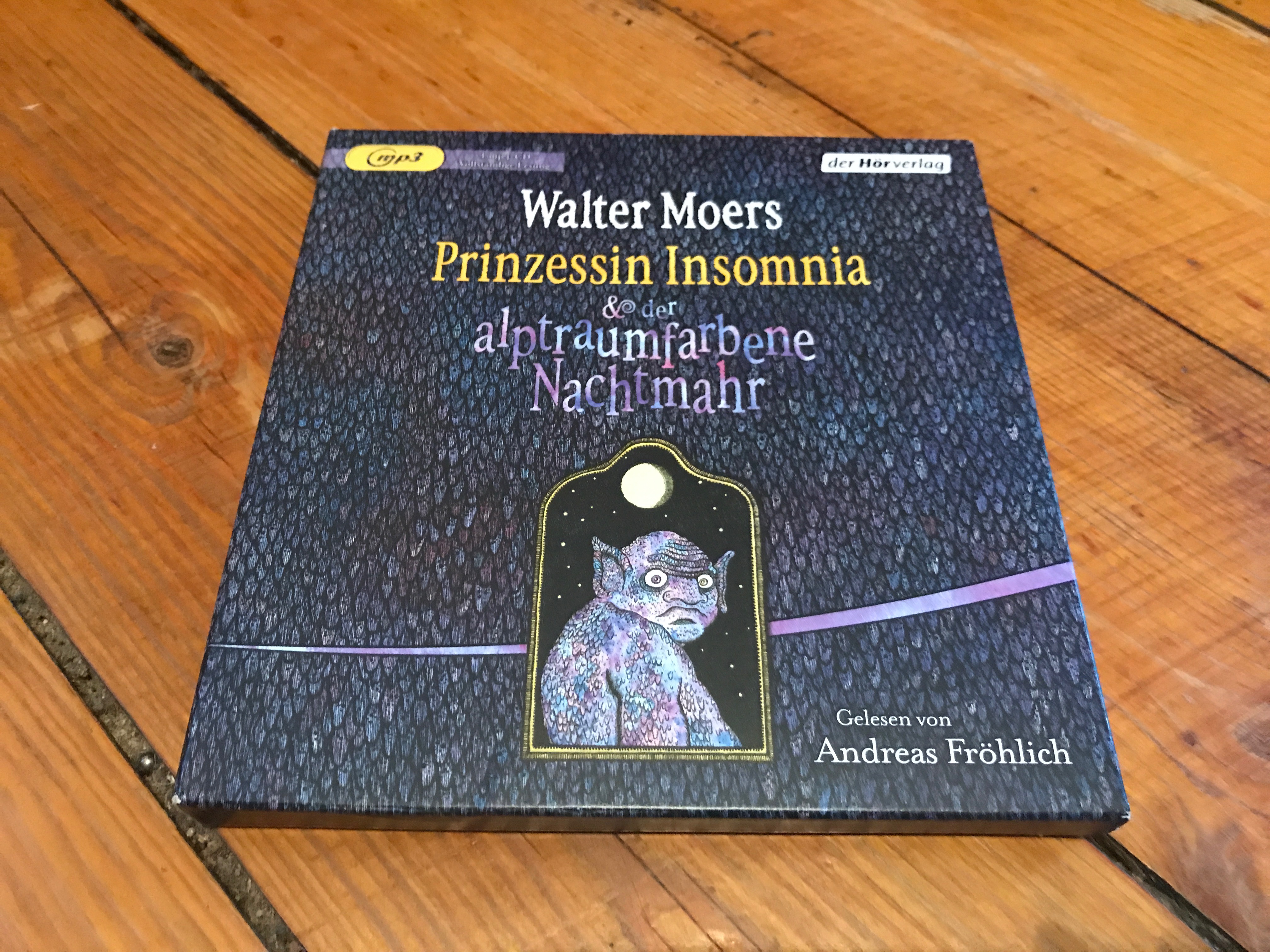 Cover des Hörbuchs zu Prinzessin Insomnia und der alptraumfarbene Nachtmahr